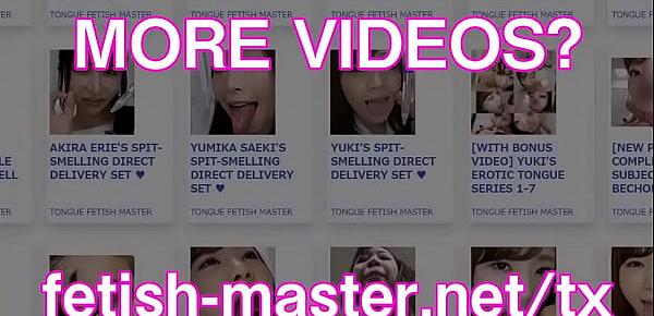 trendsJapanese Asian Tongue Spit Face Nose Licking Sucking Kissing Handjob Fetish - More at fetish-master.net